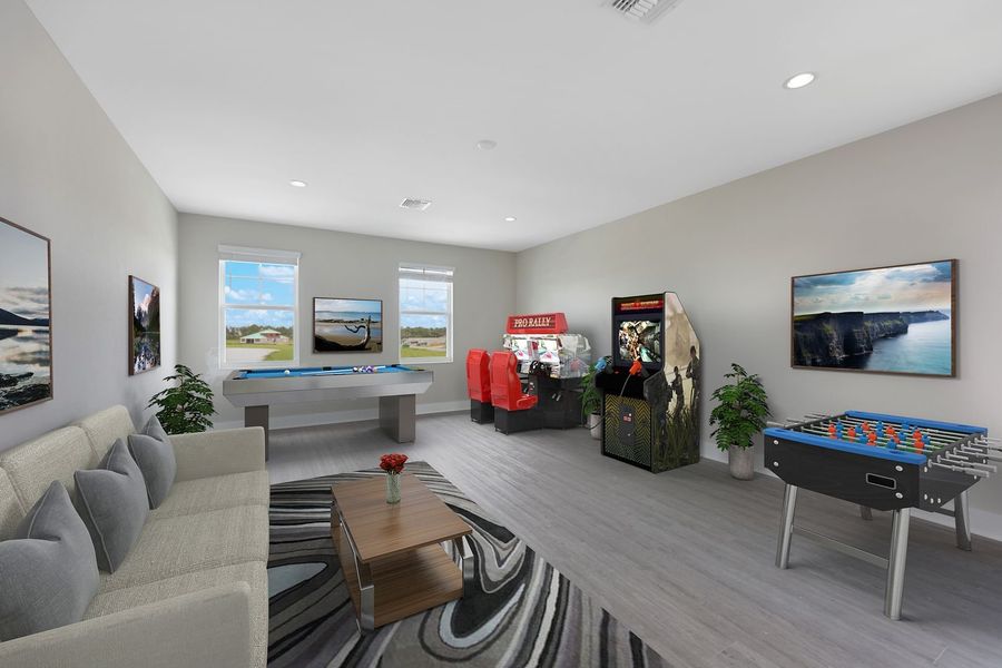 Representative furnished interior of a home built from the 60' - Jupiter by William Ryan Homes in Tamarack at Two Rivers, Zephyrhills (Image 28). Representative furnished interior of a home built from the 60' - Jupiter by William Ryan Homes in Tamarack at Two Rivers, Zephyrhills (Image 28).