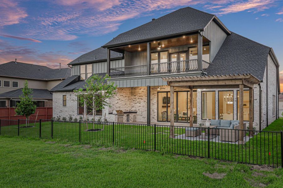 Exterior details and patio area of a home in , Montgomery (Image 27).
