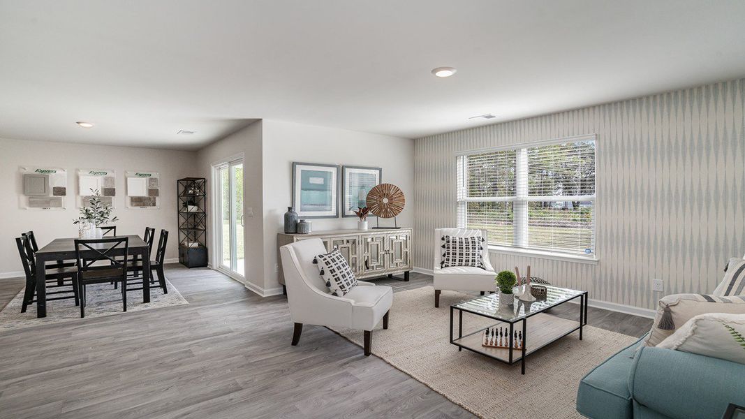 Furnished interior view inside a new home in Auberon Woods, Conway (Image 19).