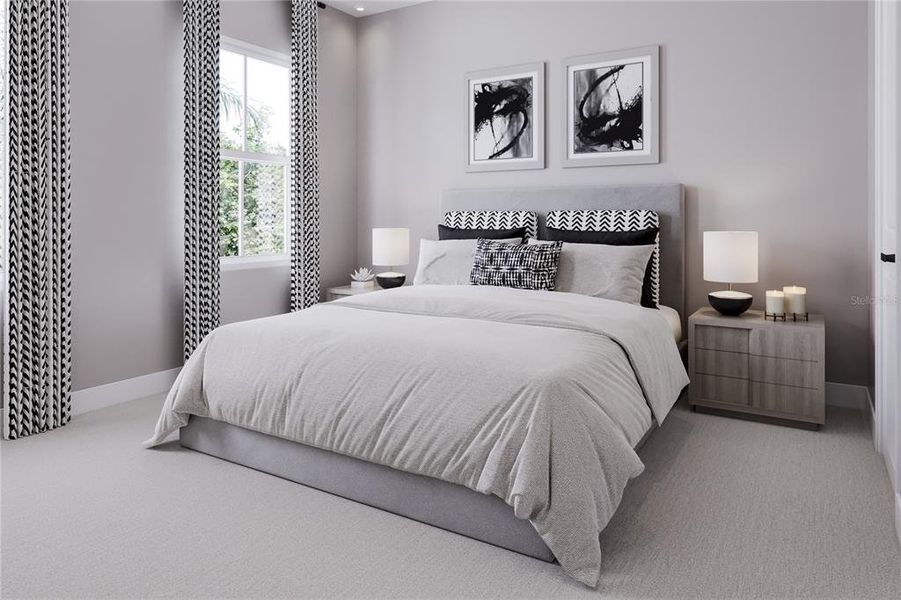 Furnished interior view inside a new home in Lake Nellie Crossing, Clermont (Image 10).
