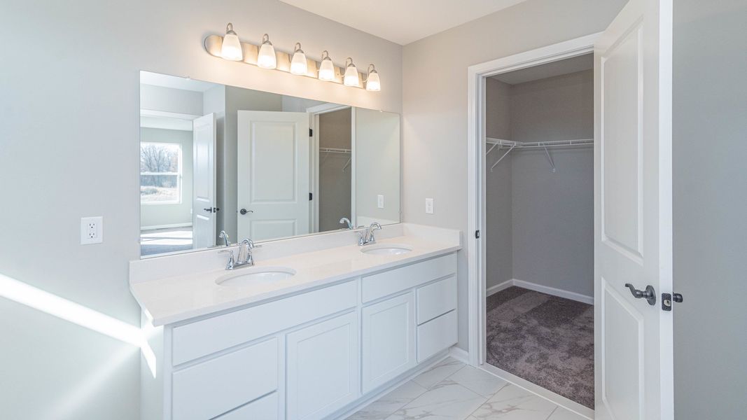 Representative furnished interior of a home built from the The Winslow by Norfolk Homes in Valleys, Jackson (Image 48).