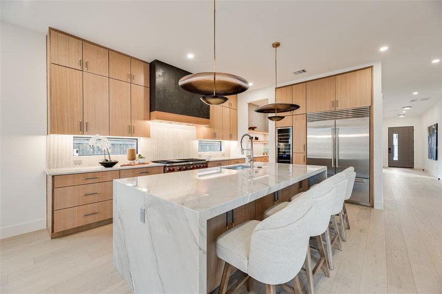 Furnished interior view inside a new home in , Dallas (Image 10).