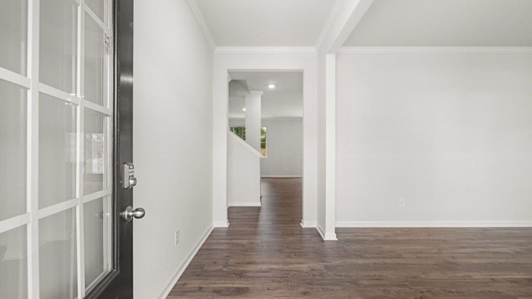Spacious, unfurnished interior of a new home in Liberty Crossing, Braselton (Image 8).