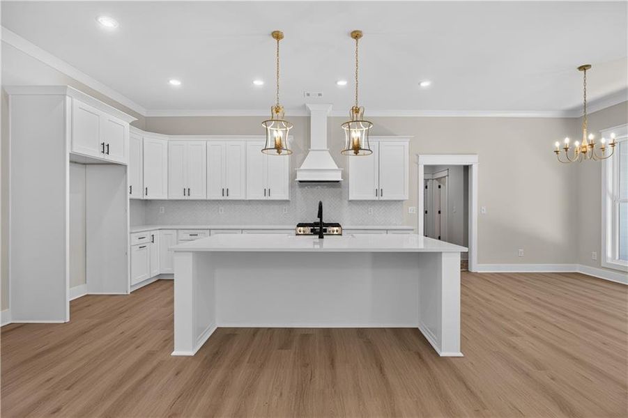 Furnished interior view inside a new home in , Buchanan (Image 7).
