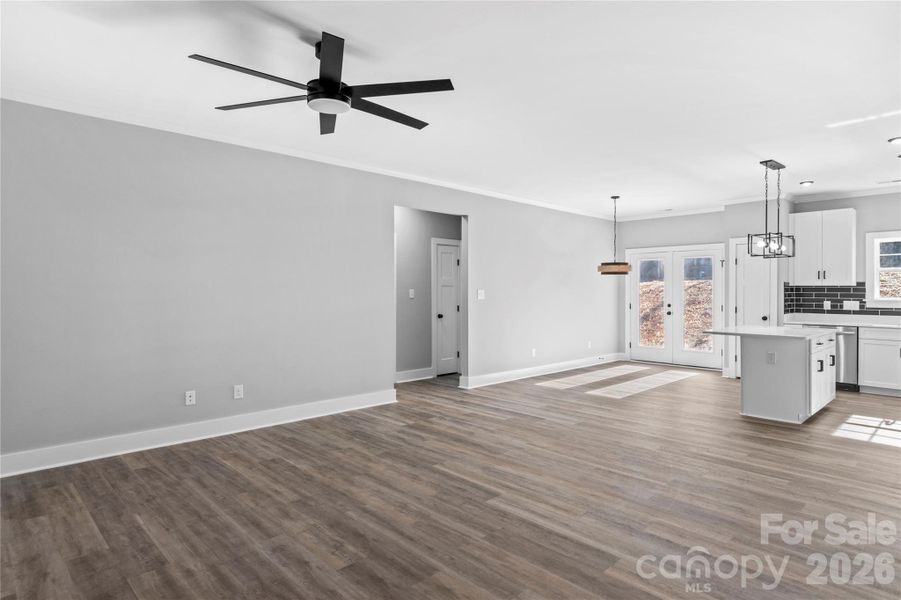 Spacious, unfurnished interior of a new home in , Winston-Salem (Image 27).