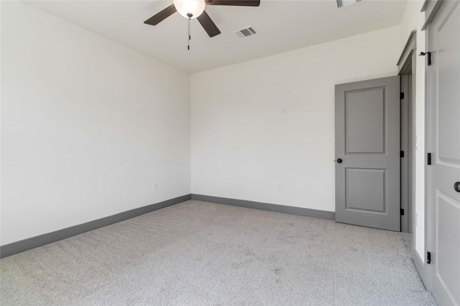 Bedroom #2 without virtual staging