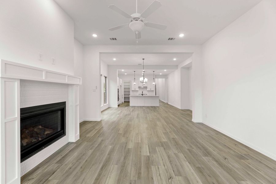 Open Kitchen-Living-Dining Room Representative Photo
