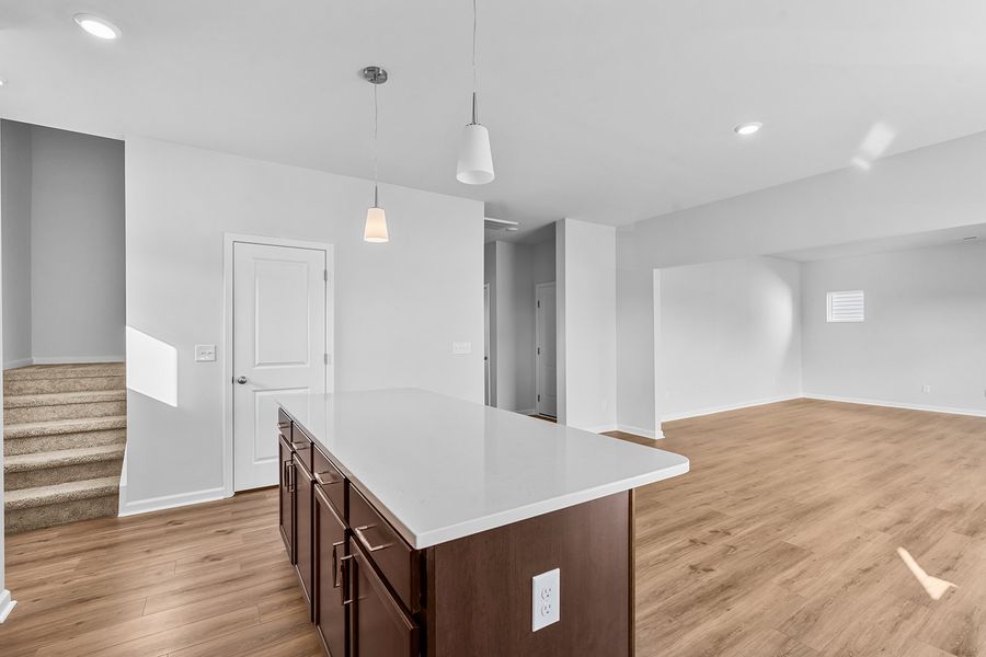 Furnished interior view inside a new home in Hanes Lake, Winston-Salem (Image 8).