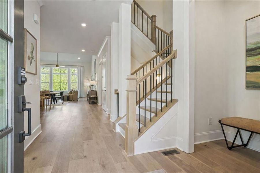 Furnished interior view inside a new home in Waterside Single Family, Peachtree Corners (Image 31).