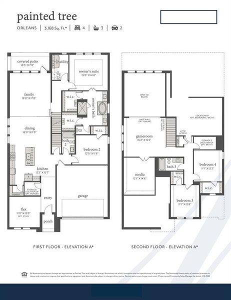 Our fantastic Orleans floor plan offers an open and flowing main floor, peaceful and relaxing owners suite and the perfect game-media room combo upstairs!