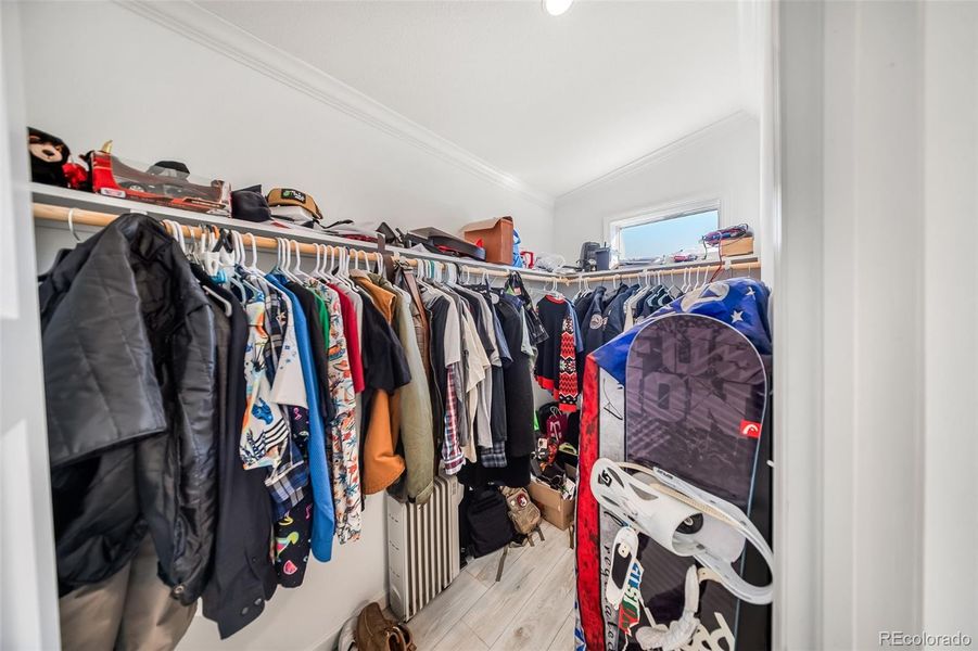 Primary Walk-In Closet