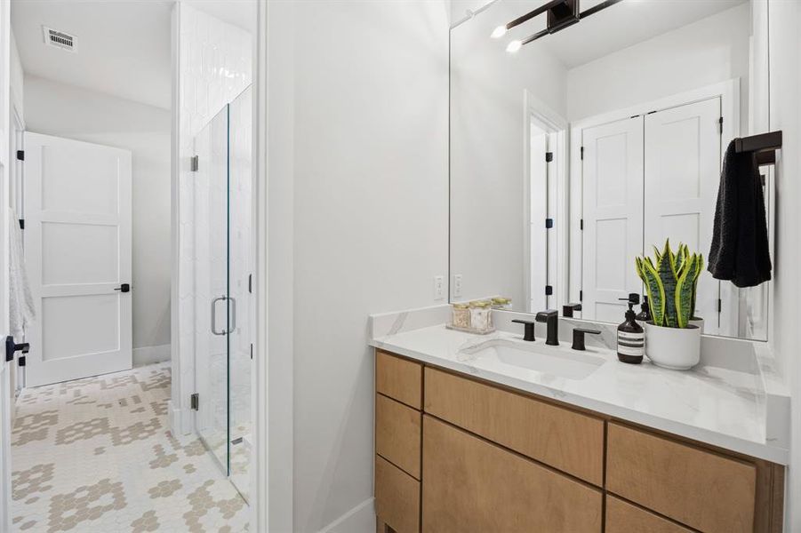 Furnished interior view inside a new home in , Prosper (Image 23). Furnished interior view inside a new home in , Prosper (Image 23).