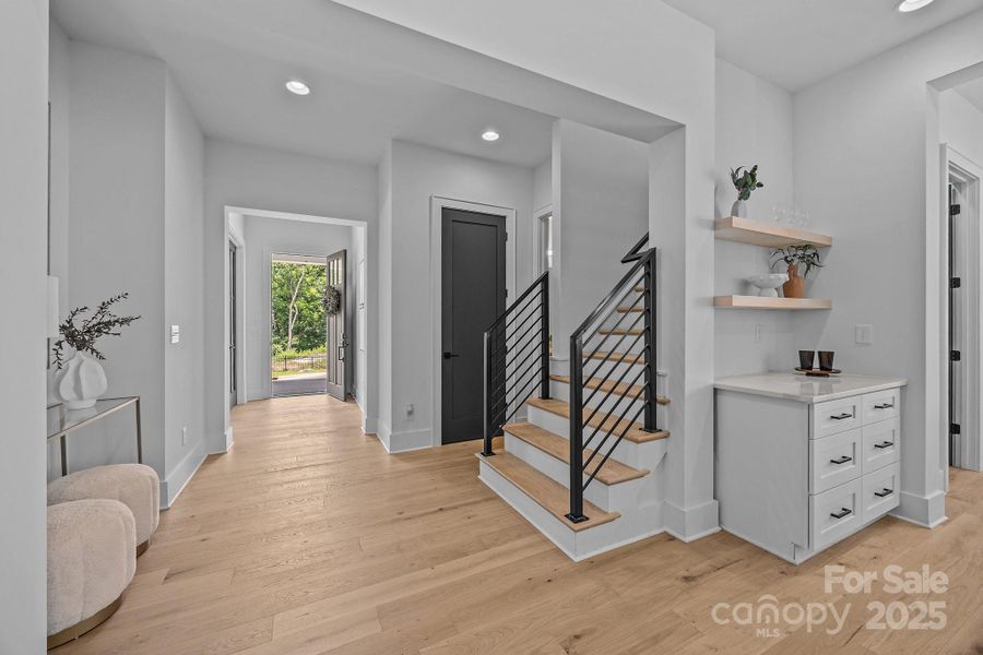 Furnished interior view inside a new home in , Charlotte (Image 30).