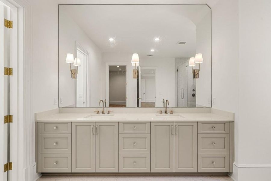 Furnished interior view inside a new home in , Milton (Image 66).