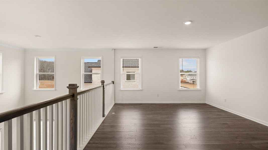 Spacious, unfurnished interior of a new home in The Gates at Pates Creek, Hampton (Image 35).