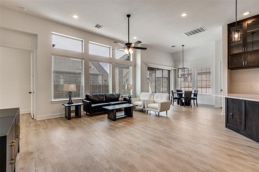 Furnished interior view inside a new home in , Arlington (Image 16).