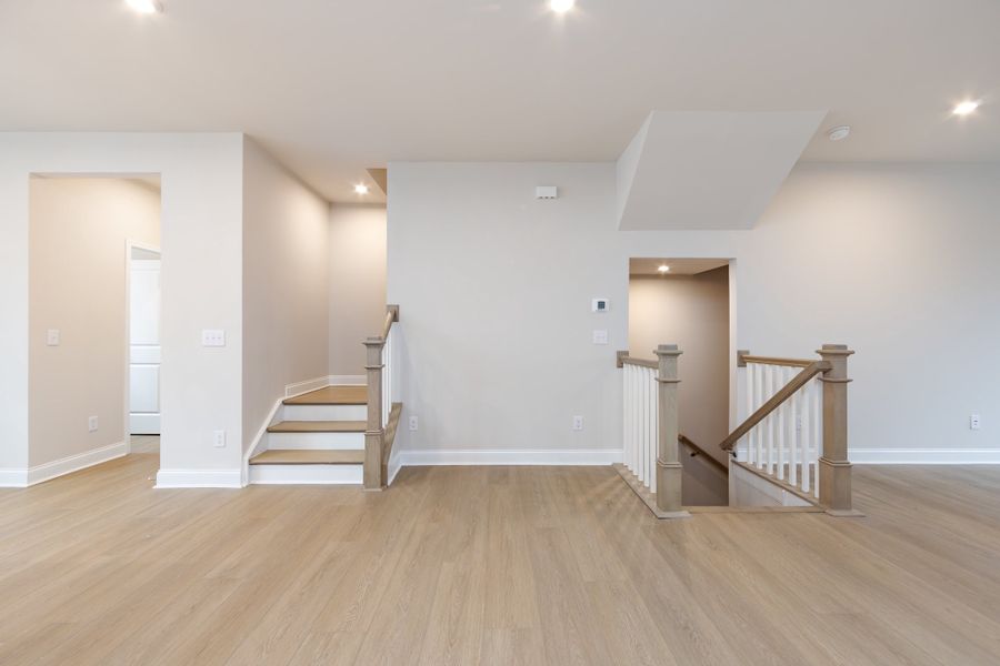 Spacious, unfurnished interior of a new home in Archer Row, Charlotte (Image 36). Spacious, unfurnished interior of a new home in Archer Row, Charlotte (Image 36).