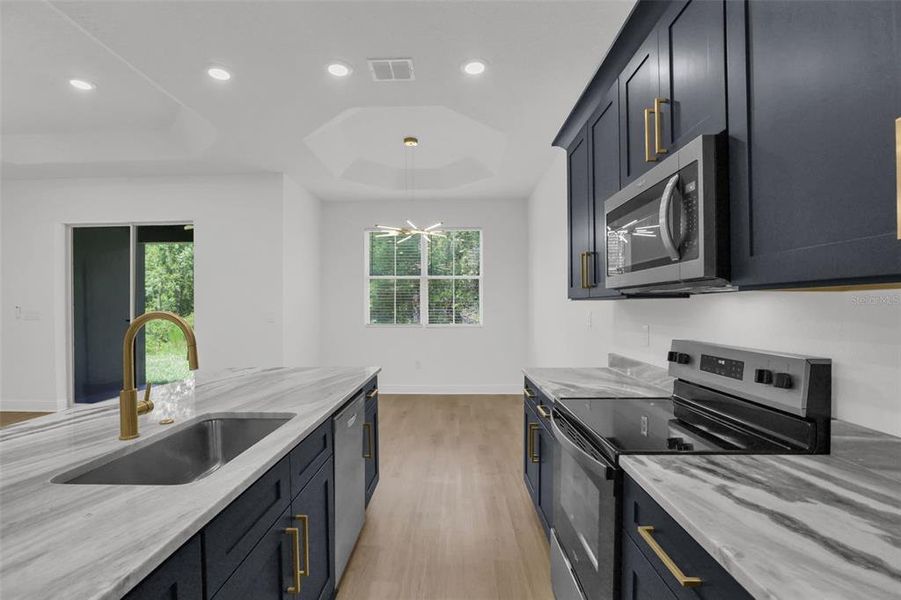 Furnished interior view inside a new home in , Deland (Image 10).