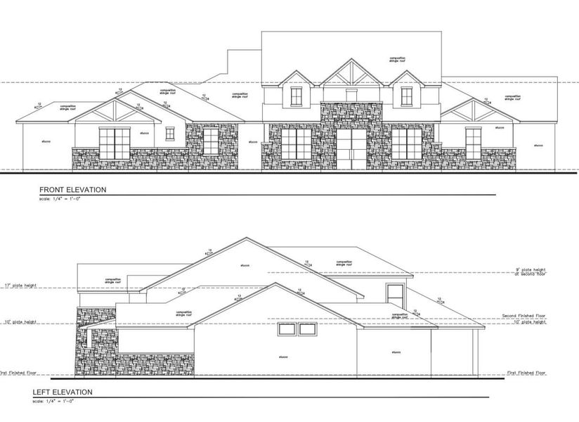 Exterior rendering of this home design in , Tomball, TX (Image 1). Exterior rendering of this home design in , Tomball, TX (Image 1).