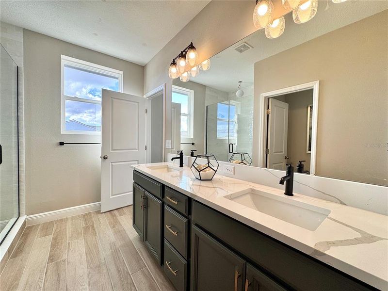 Furnished interior view inside a new home in , St. Cloud (Image 9). Furnished interior view inside a new home in , St. Cloud (Image 9).