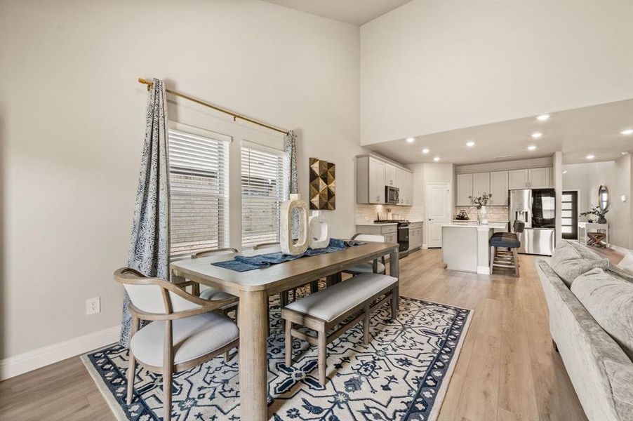 Furnished interior view inside a new home in , Fort Worth (Image 16).