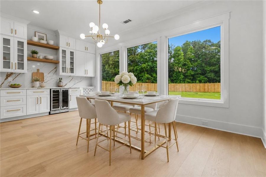 Furnished interior view inside a new home in , Lawrenceville (Image 30).