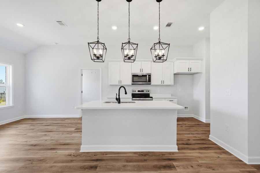 Furnished interior view inside a new home in Barton's Bend, Crestview (Image 6).
