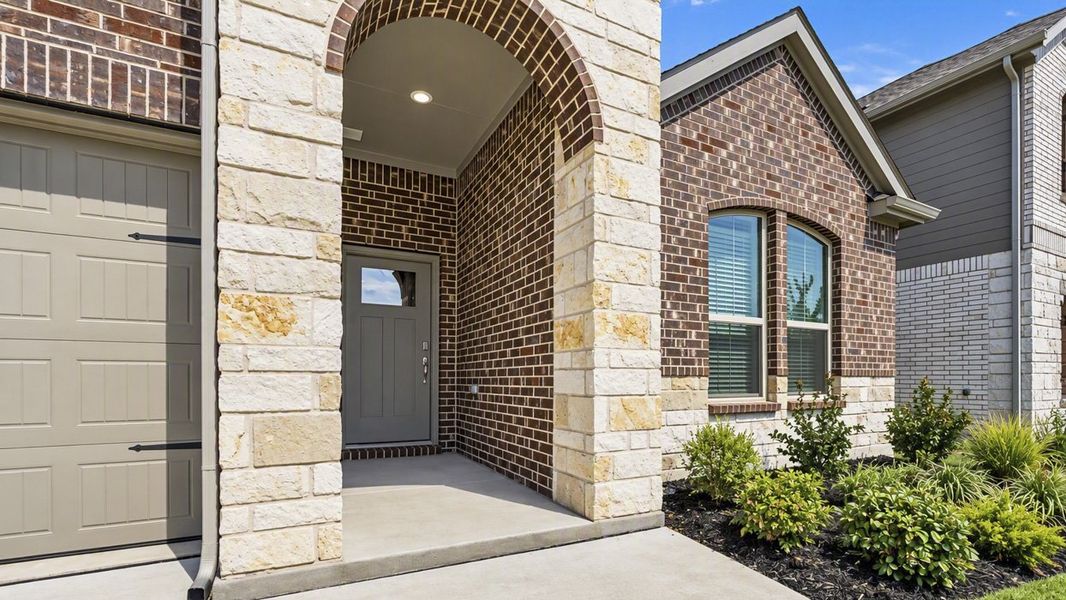 Exterior details and patio area of a home in Silverado, Aubrey (Image 2). Exterior details and patio area of a home in Silverado, Aubrey (Image 2).