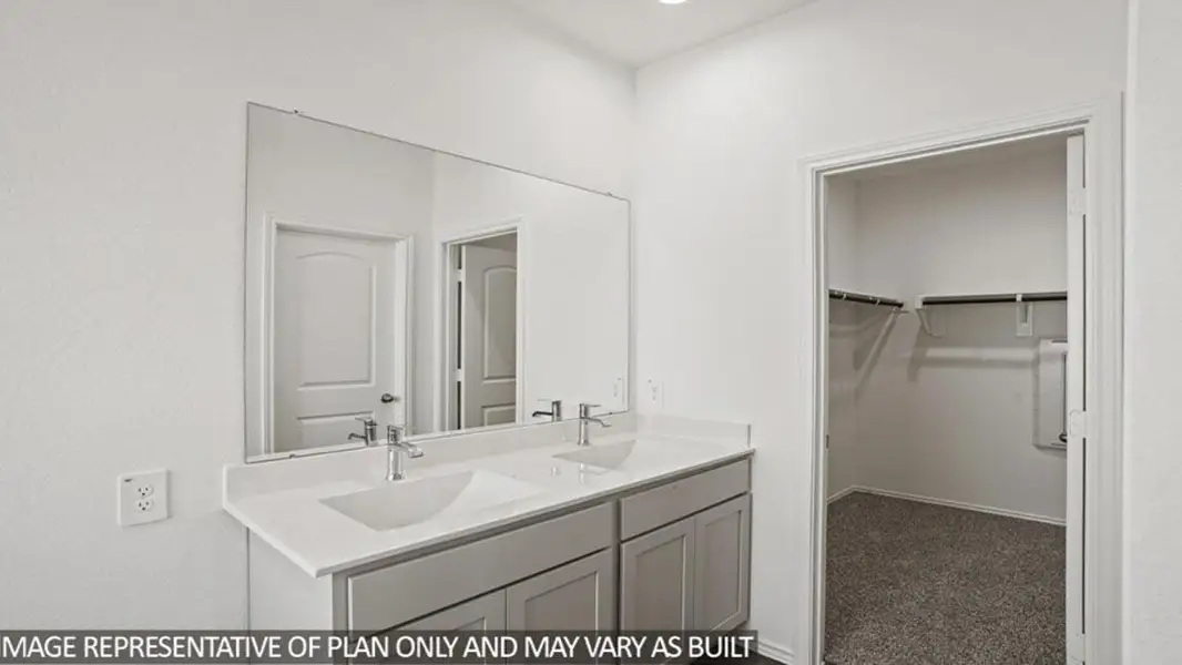 Furnished interior view inside a new home in Newport Pointe, Crosby (Image 3).