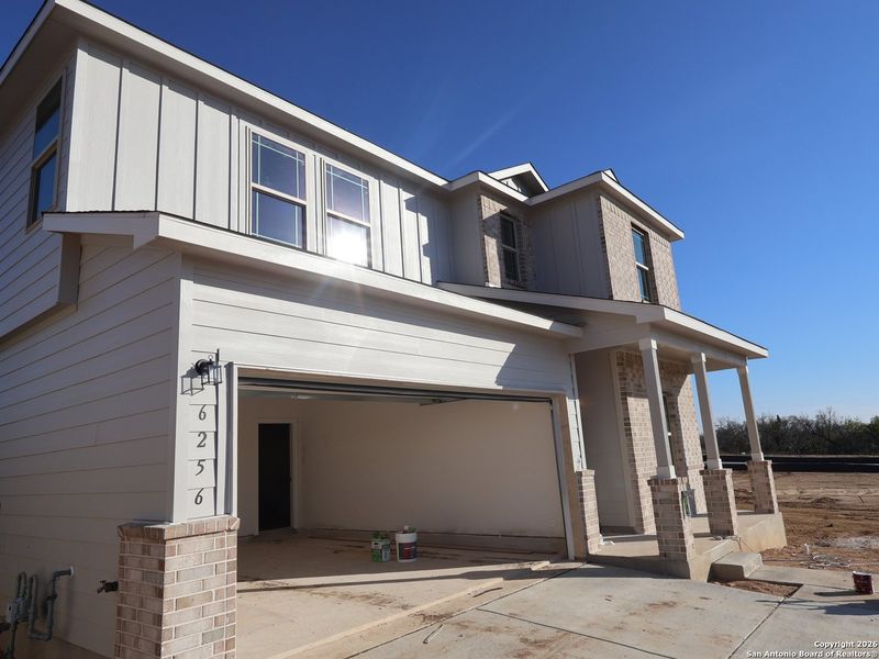 In-progress construction of a new home in Mesquite Ridge, San Antonio, TX (Image 36).