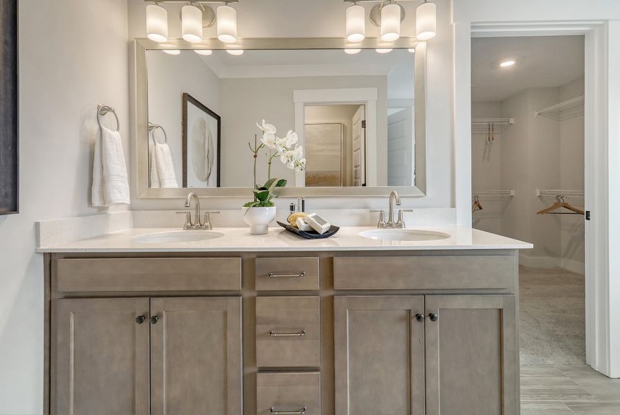 Furnished interior view inside a new home in Six Oaks, Summerville (Image 47).