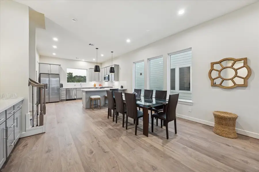 Furnished interior view inside a new home in Willowbend Point, Houston (Image 13).