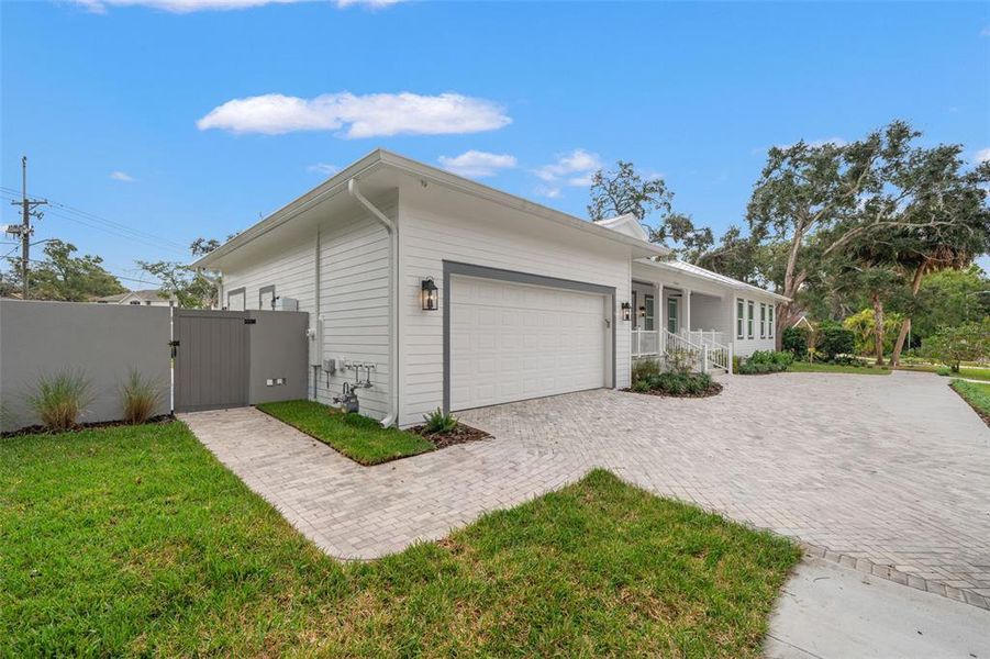 Exterior details and patio area of a home in , Tampa (Image 35). Exterior details and patio area of a home in , Tampa (Image 35).