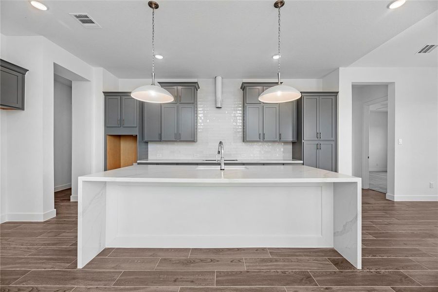 Furnished interior view inside a new home in Austin Point, Richmond (Image 8).