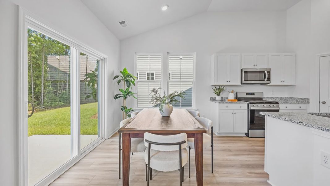 Furnished interior view inside a new home in Bluffs at Sun Colony, Longs (Image 9).
