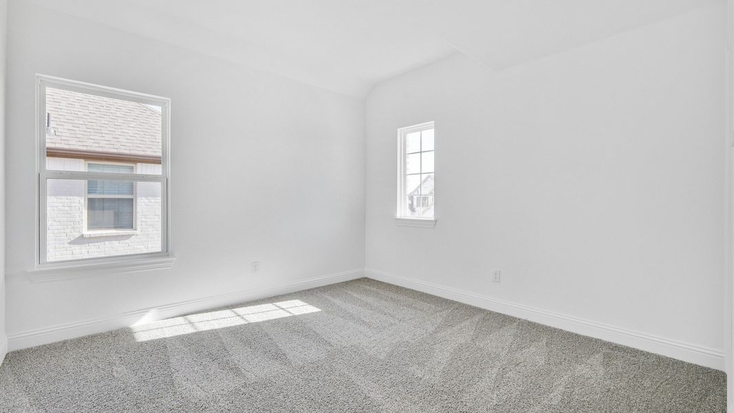Representative furnished interior of a home built from the Stanford by DRB Homes in Brookewater, Rosenberg (Image 17).