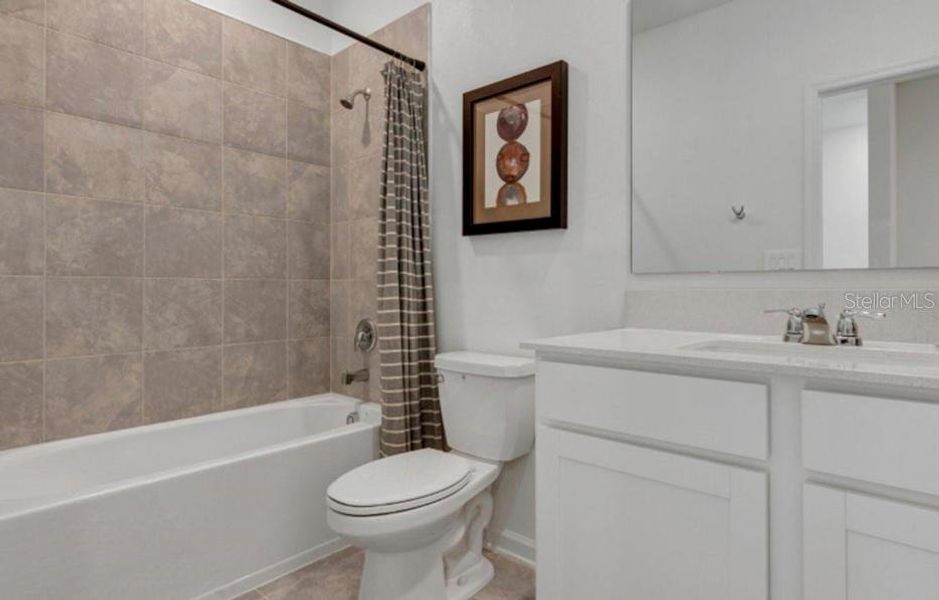 Furnished interior view inside a new home in , Davenport (Image 9).