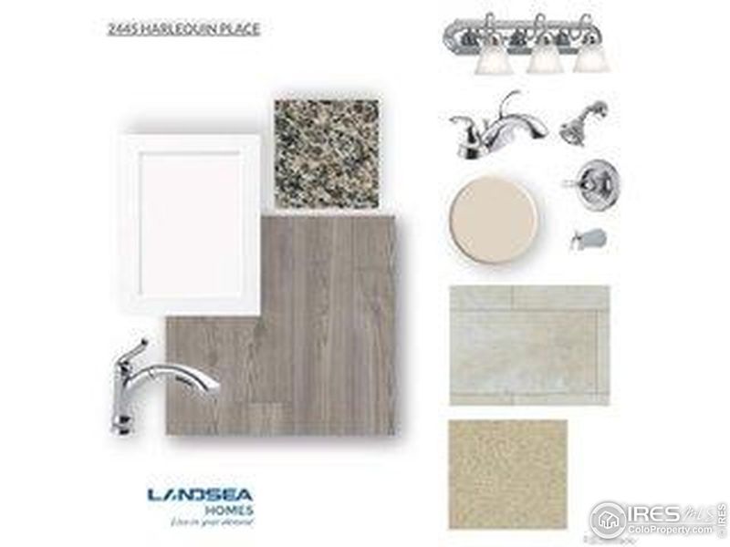 Sample of building materials used in homes in Pintail Commons at Johnstown Village, Johnstown (Image 19). Sample of building materials used in homes in Pintail Commons at Johnstown Village, Johnstown (Image 19).