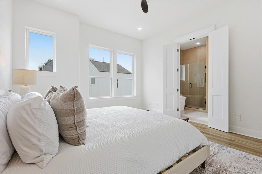 Furnished interior view inside a new home in , Houston (Image 15).