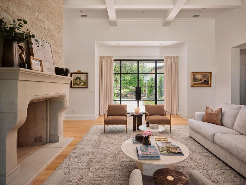 Furnished interior view inside a new home in , Austin (Image 19).