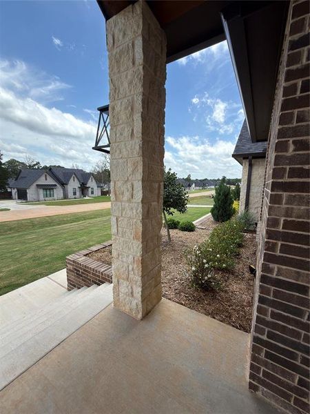 Exterior details and patio area of a home in , Tyler (Image 20).