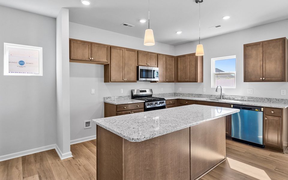 Furnished interior view inside a new home in Hanes Lake, Winston-Salem (Image 11).