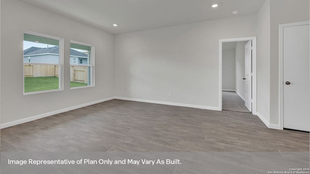 Spacious, unfurnished interior of a new home in Trace, San Marcos (Image 16). Spacious, unfurnished interior of a new home in Trace, San Marcos (Image 16).