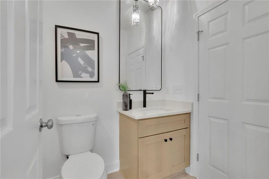 Furnished interior view inside a new home in , Buford (Image 17). Furnished interior view inside a new home in , Buford (Image 17).