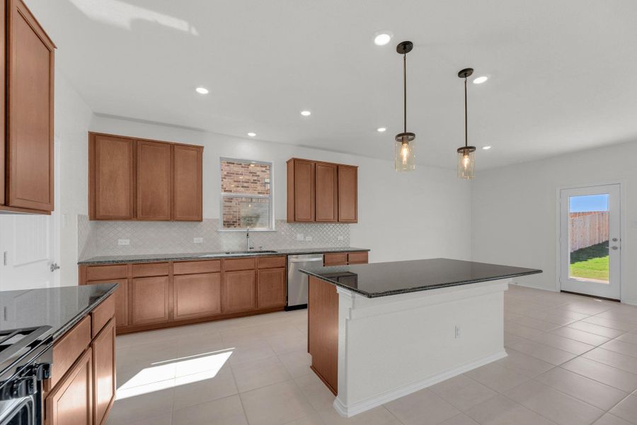 Furnished interior view inside a new home in Salerno - Heritage Collection, Round Rock (Image 9).