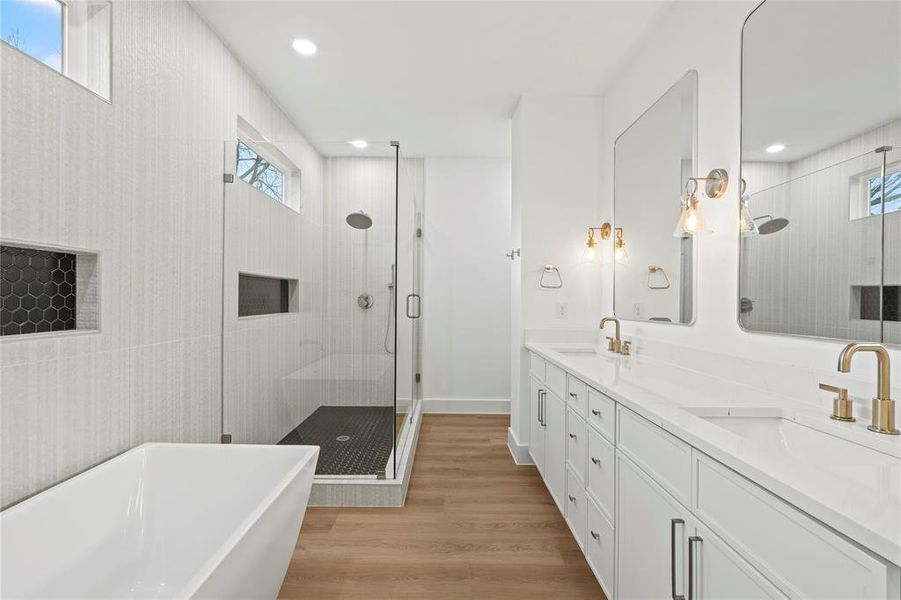 Furnished interior view inside a new home in , Dallas (Image 6). Furnished interior view inside a new home in , Dallas (Image 6).