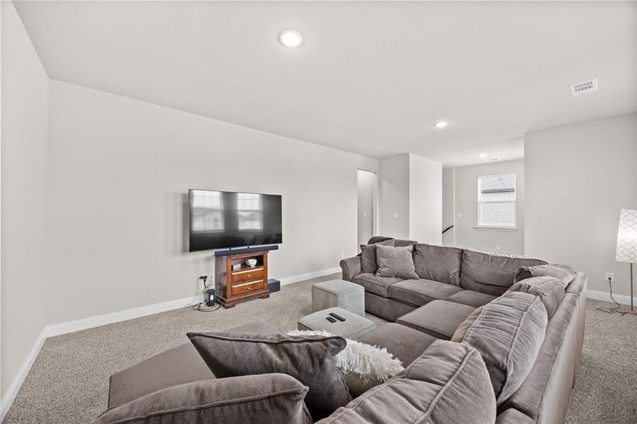 Furnished interior view inside a new home in Santorini, Seagoville (Image 9).