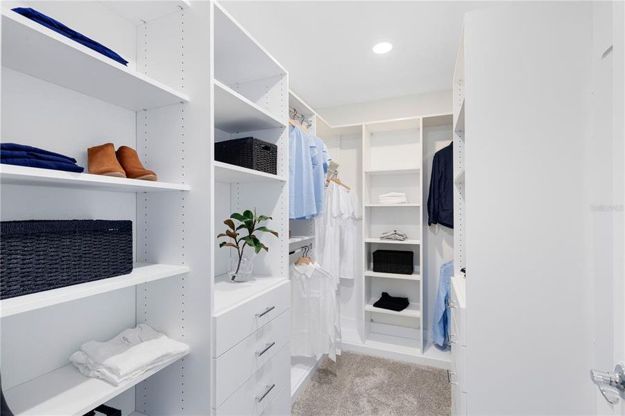 Furnished interior view inside a new home in EverBe, Orlando (Image 24). Furnished interior view inside a new home in EverBe, Orlando (Image 24).