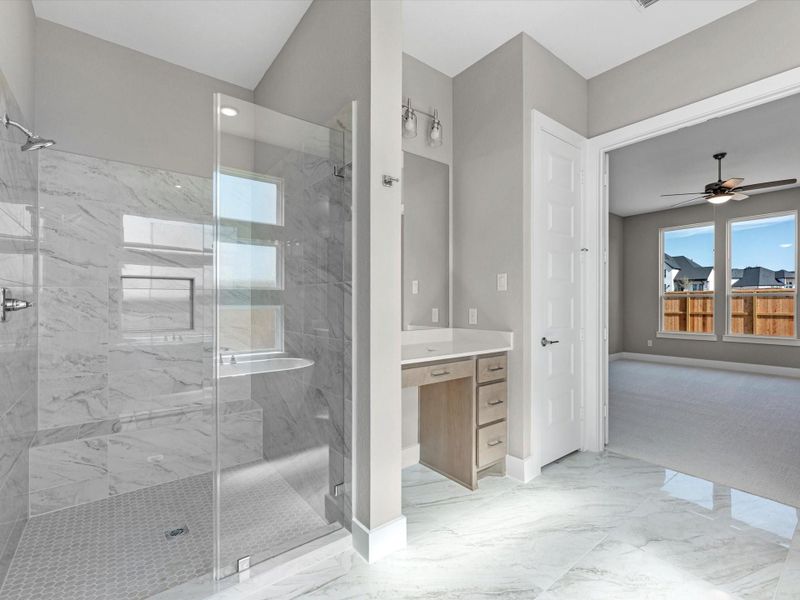 Furnished interior view inside a new home in Pecan Ridge, Fulshear (Image 7).