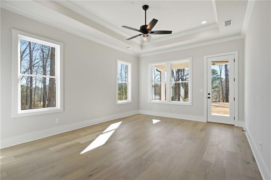 Spacious, unfurnished interior of a new home in , Canton (Image 40).